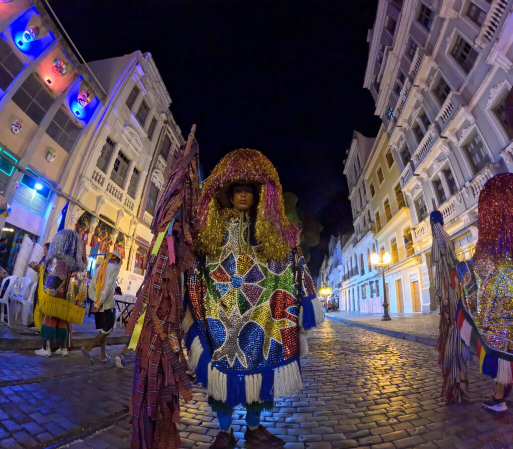 The Caboclo de Lança: a traditional folkloric character from the Brazilian Northeast.